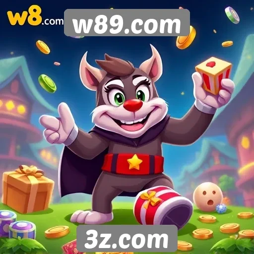 Variação de jogos disponíveis no w89.com