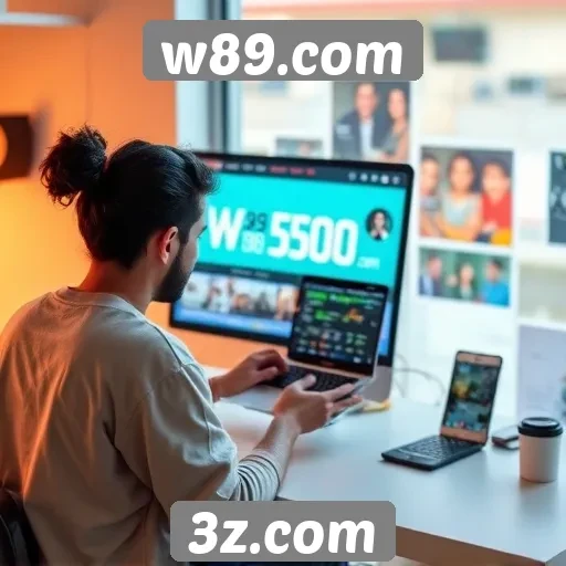 Análise da experiência do usuário no site w89.com